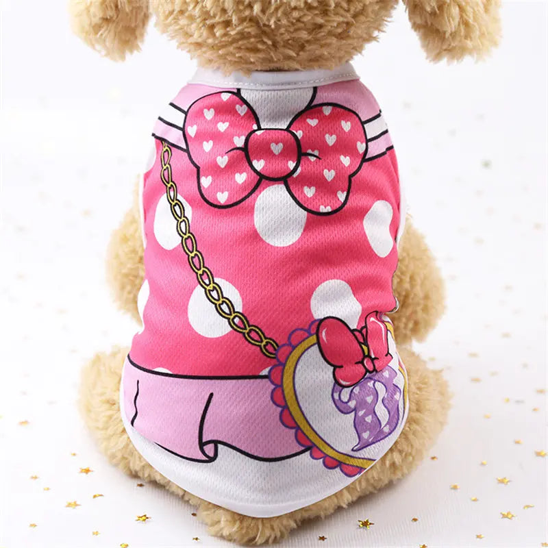 Pet Dog Clothes Cartoon Clothing