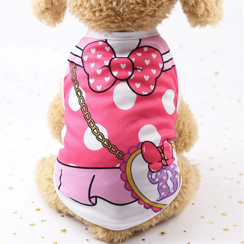 Pet Dog Clothes Cartoon Clothing