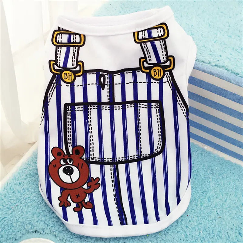 Pet Dog Clothes Cartoon Clothing