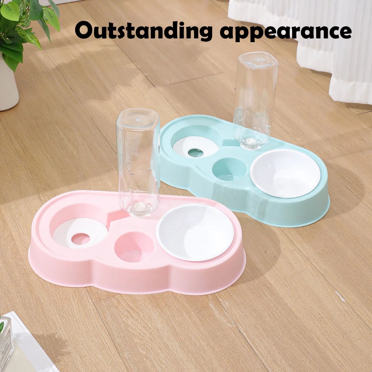 Automatic Drinking Love Pet Bowl Moisture-proof Cat