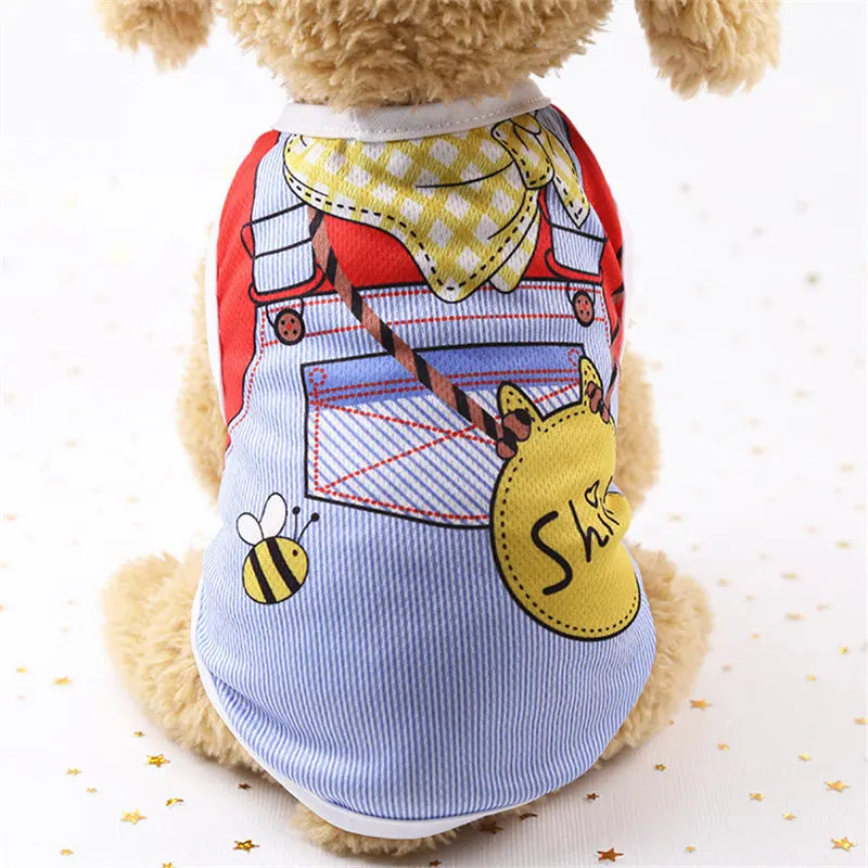 Pet Dog Clothes Cartoon Clothing