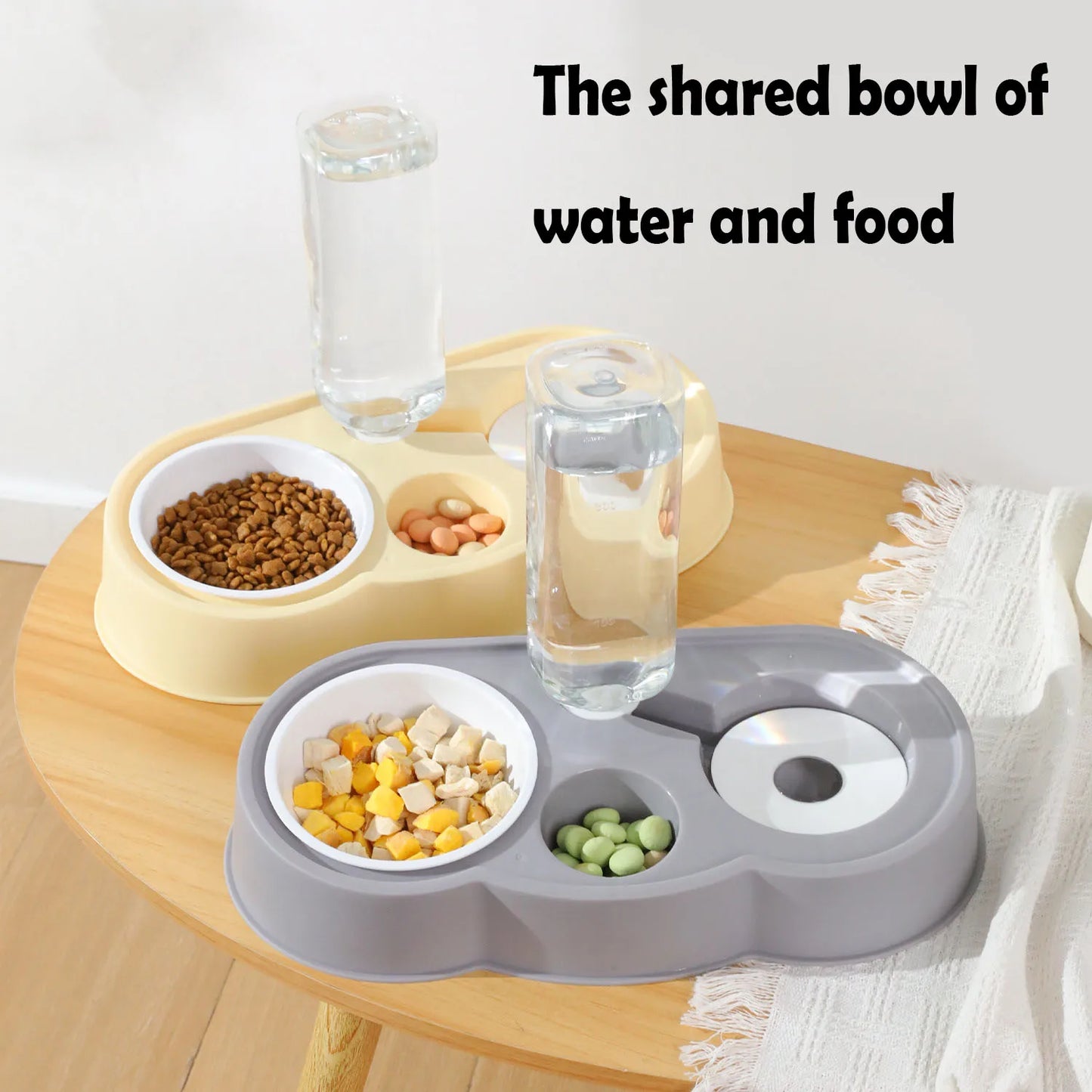 Automatic Drinking Love Pet Bowl Moisture-proof Cat