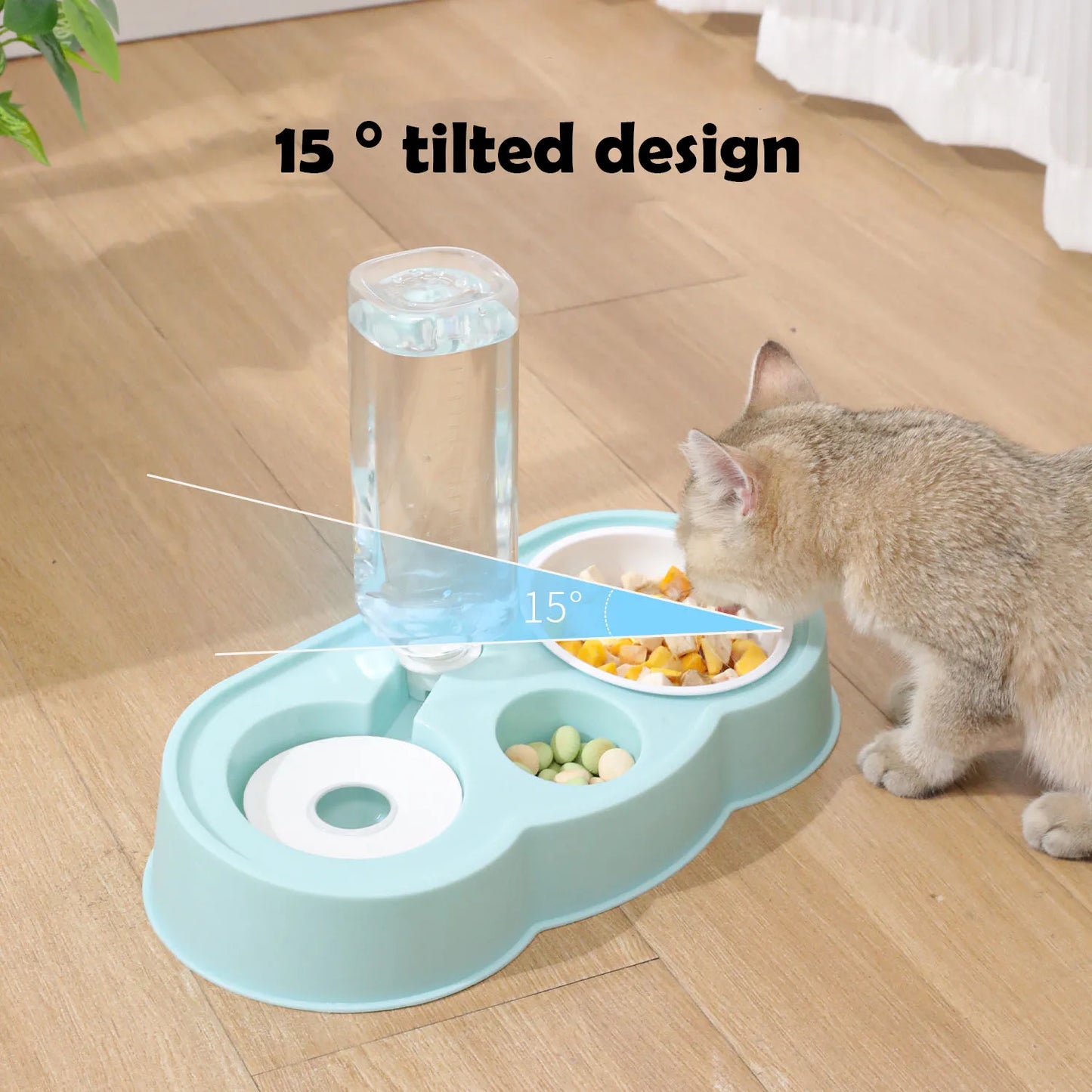 Automatic Drinking Love Pet Bowl Moisture-proof Cat