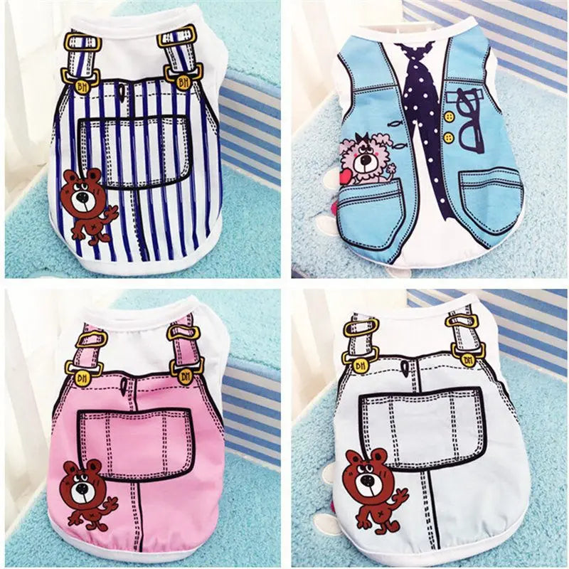 Pet Dog Clothes Cartoon Clothing