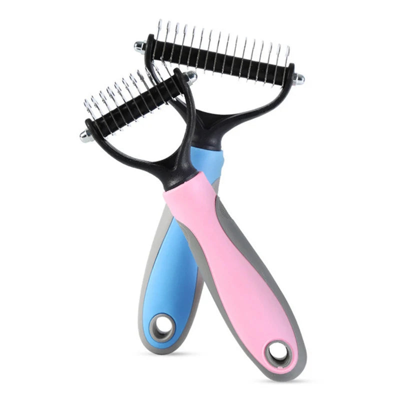 dog brush double-sided hair removal
