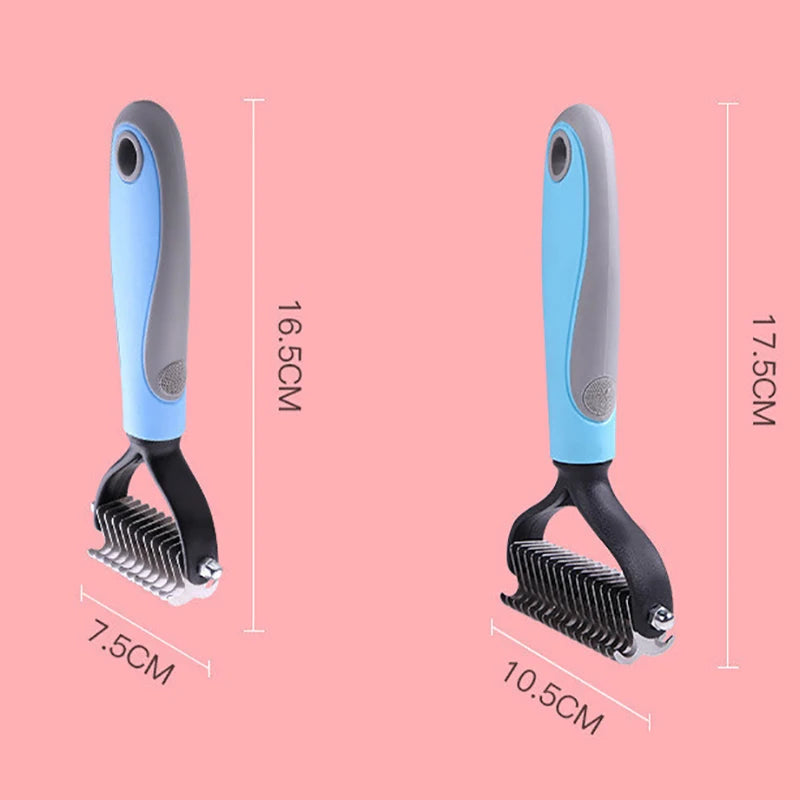 dog brush double-sided hair removal