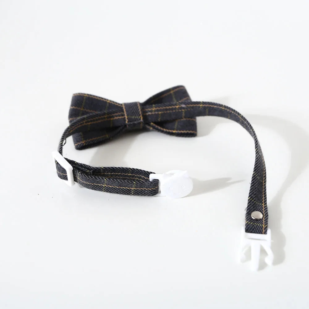 Pet Bow Tie Adjustable Pet Neck Tie Puppy