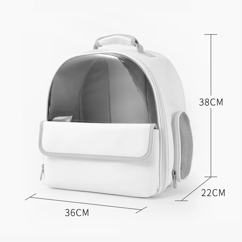 Pet Transparent Space Bag Outing Portable Cat