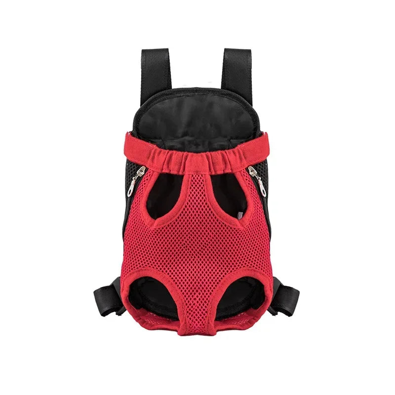 Pet Dog Carrier Backpack Mesh Outdoor Travel Carrier Front Bag Products Breathable Shoulder Handle Bags for Small Dog Cats