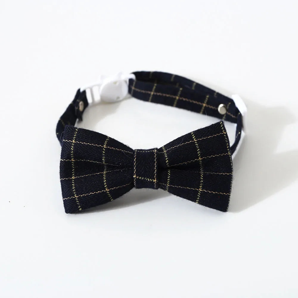 Pet Bow Tie Adjustable Pet Neck Tie Puppy