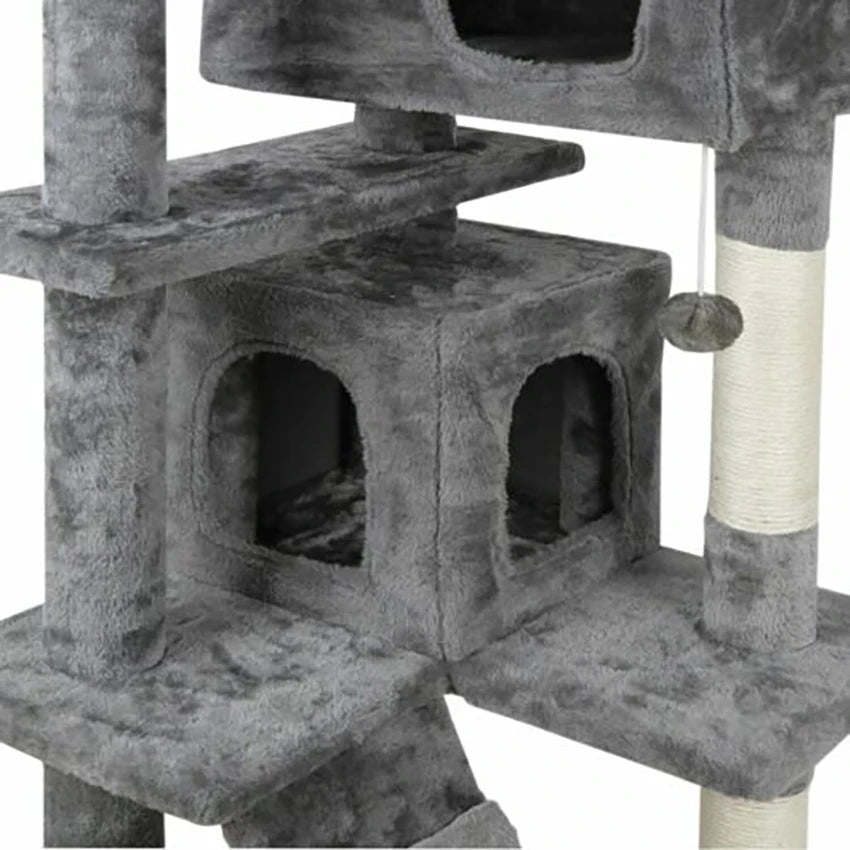 Cat Playing House Condo For Rest