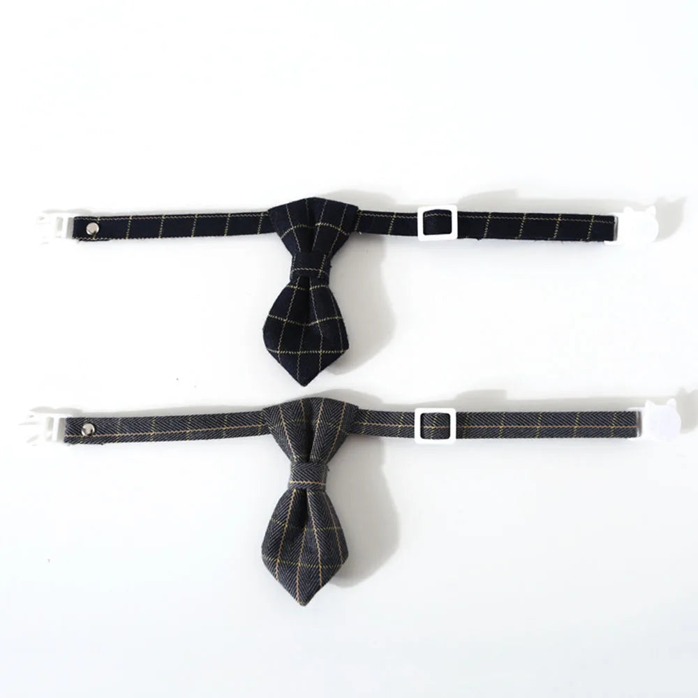 Pet Bow Tie Adjustable Pet Neck Tie Puppy