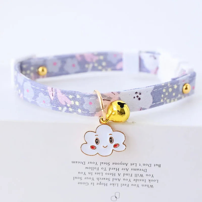 Cat Necklace Star Cat with Bell