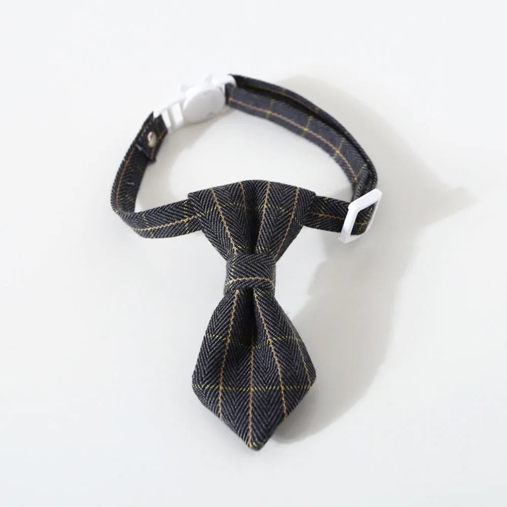 Pet Bow Tie Adjustable Pet Neck Tie Puppy