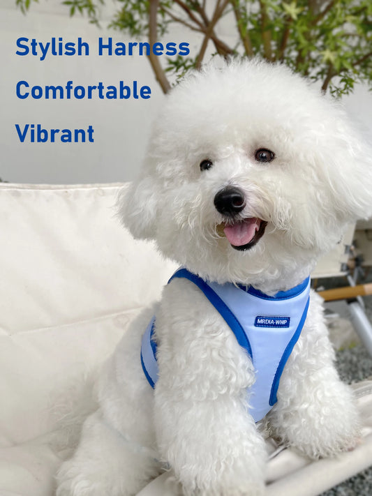 dog vest harness medium to small dog I-beam Bichon dog walking rope