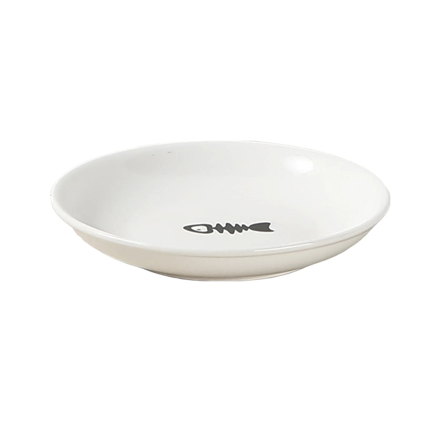 Bowls Ceramic Food Bowl with Stand for Kitten Food Water Feeding